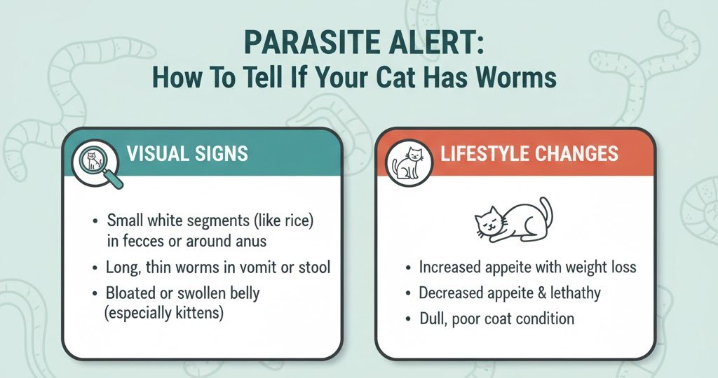 How to Tell If Your Cat Has Worms