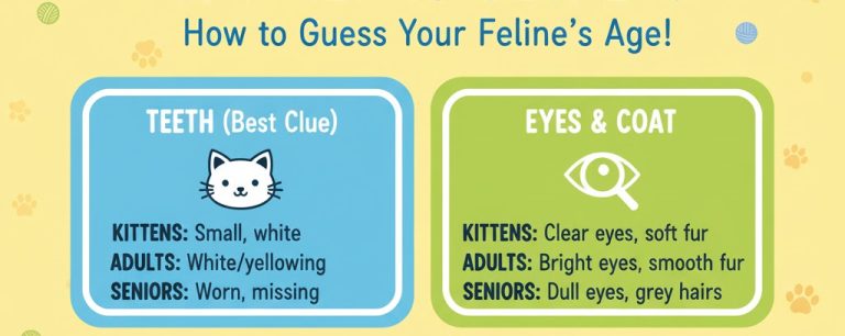 how do i know how old my cat is