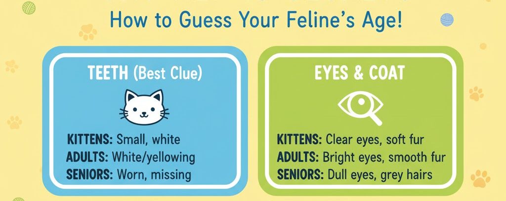 how do i know how old my cat is