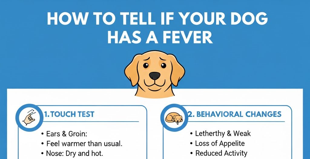 how to tell if my dog has a fever
