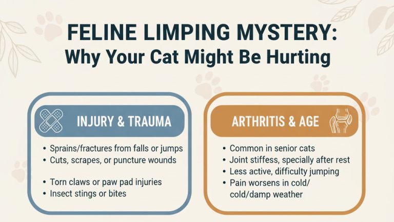 why is my cat limping