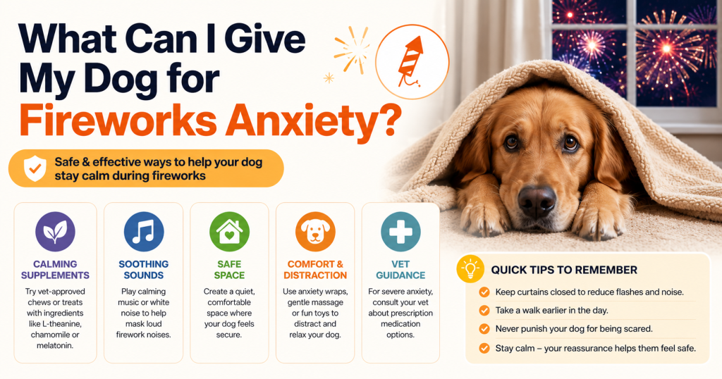 What Can I Give My Dog for Fireworks Anxiety